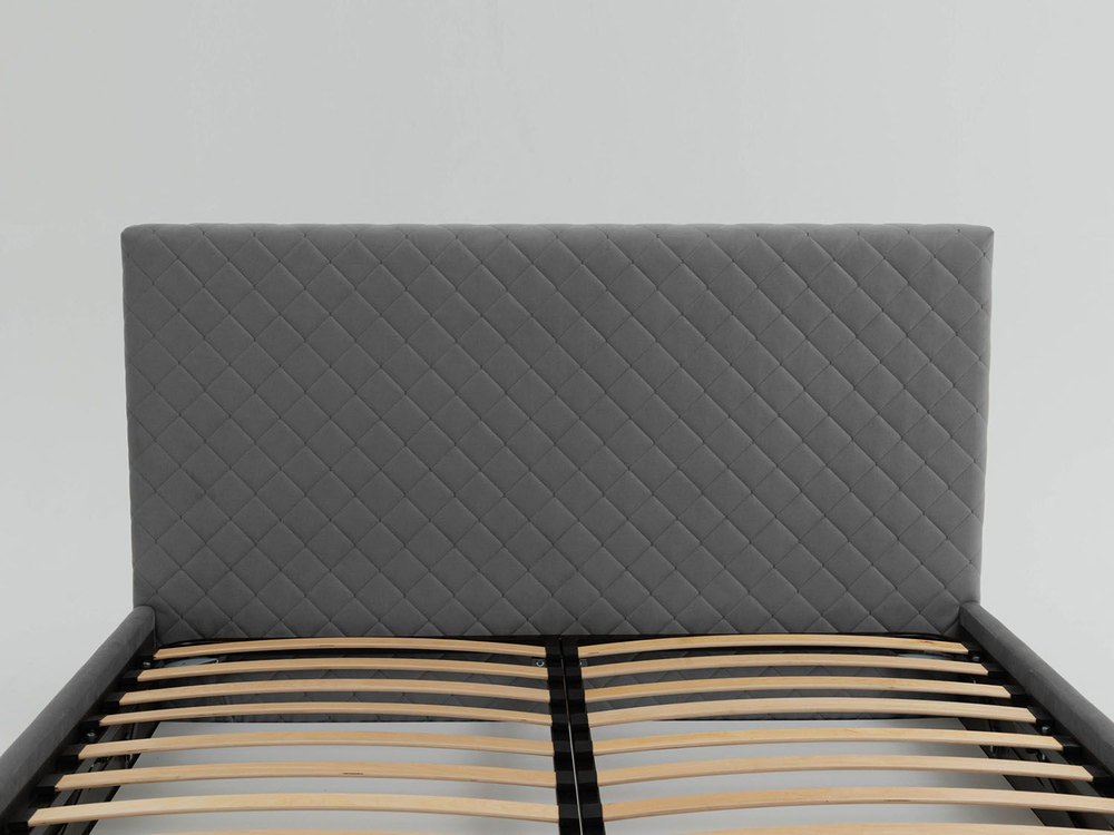 Кровать Galaxy 1800 с основанием / серый №25