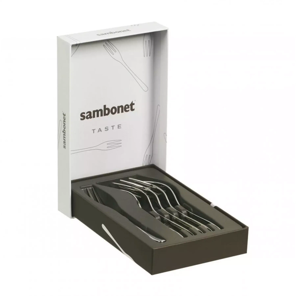 Sambonet - Набор из 6 вилок Taste из нержавеющей стали. / артикул   52553A55  / GTIN 8014808874659