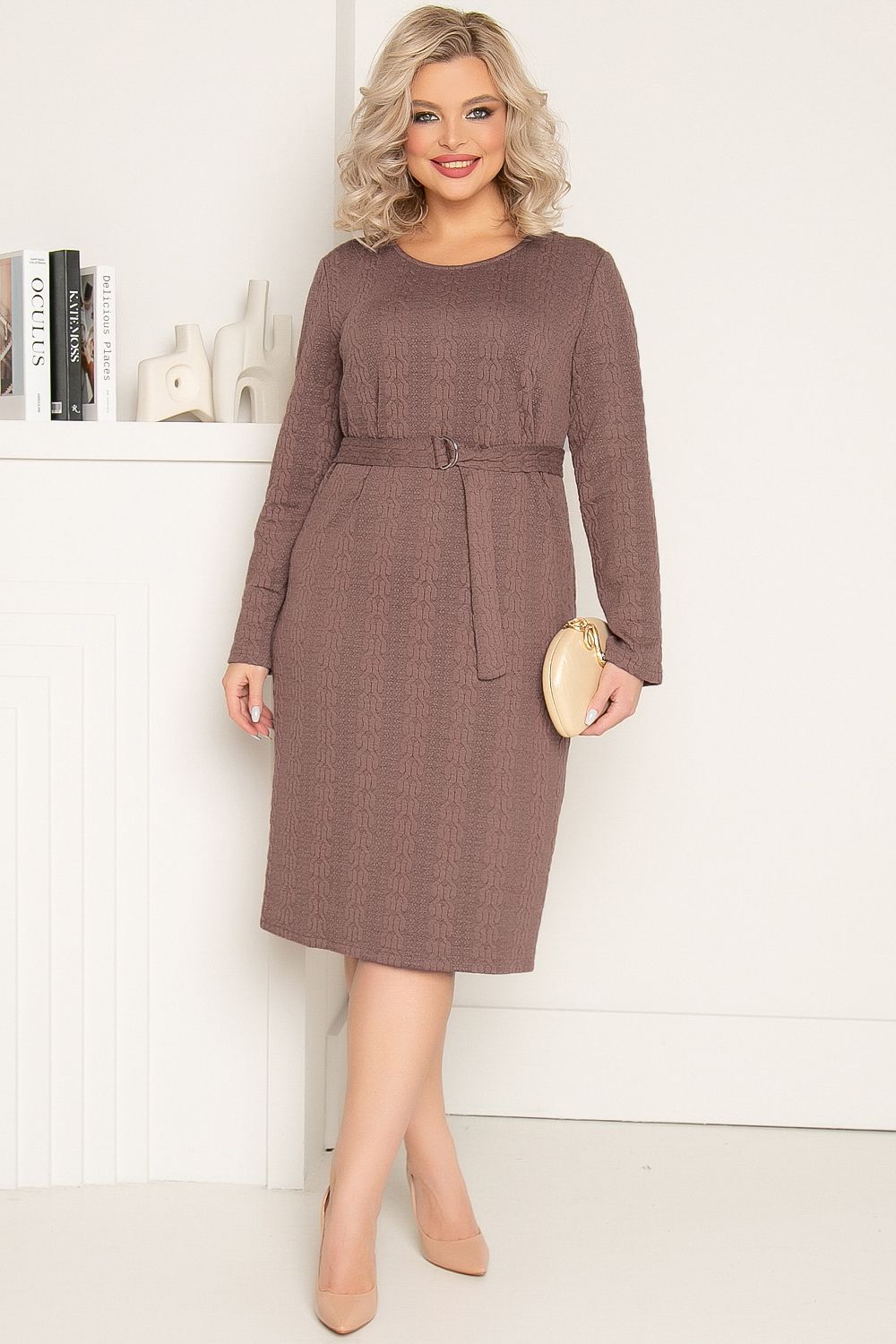 Платье "Винтаж" (пыльная роза) П3329 LT Collection