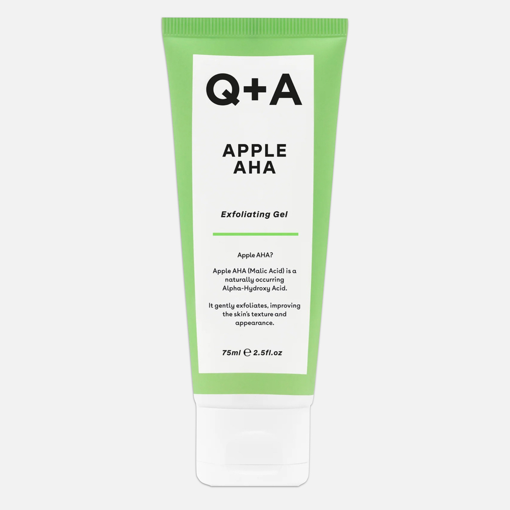 Q+A APPLE AHA Отшелушивающий гель для лица, 75 мл
