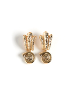 Серьги "Leaky sink" Gold