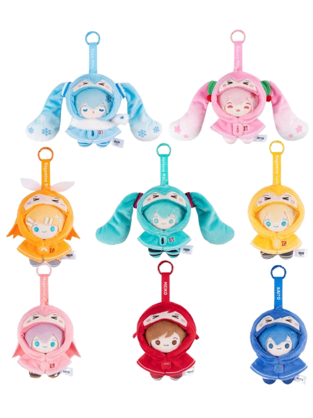Рандомный брелок Blind Box Hatsune Miku Mini Shawl
