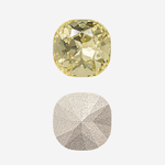 Кристалл Кушон (Сushion), оттенок "Лимонад"/"Jonquel", 12мм
