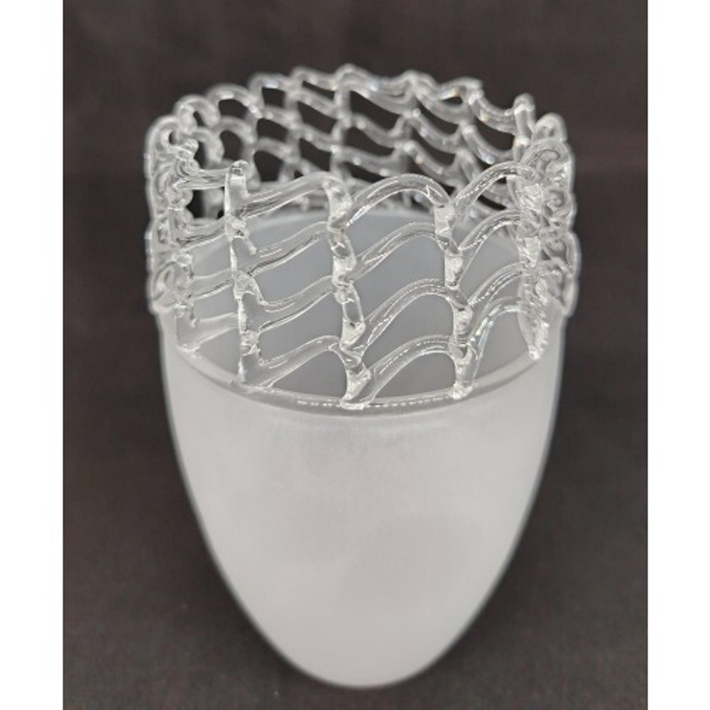 Плафон стеклянный "Стеклянная сеть" G9