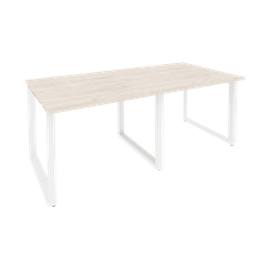 Onix Стол переговорный O.MO-PRG-2.1 Денвер Светлый/Металл Белый 1960*980*750