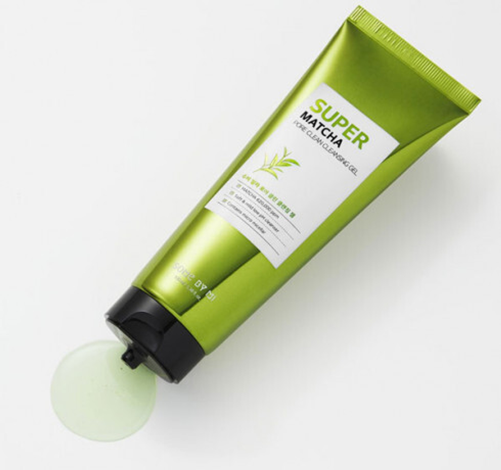 Some By Mi Super Matcha Pore Clean Cleansing Gel матирующий противовоспалительный гель для умывания