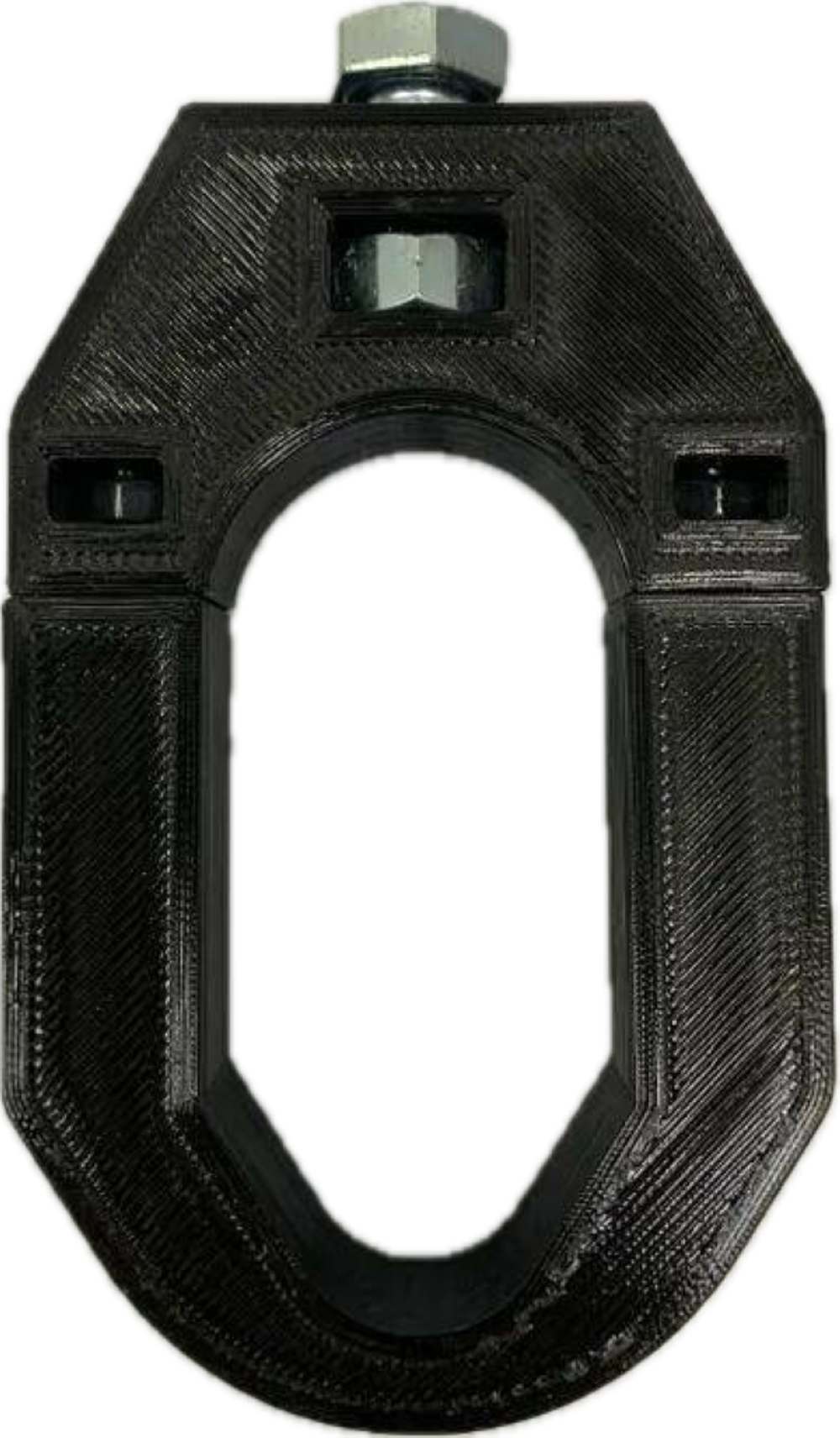 Крепление фары печатное для электросамоката Kugoo M4, M5 и подобных рулевых стоек