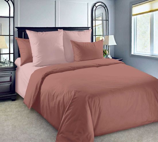 Полуторный комплект постельного белья Летний закат перкаль