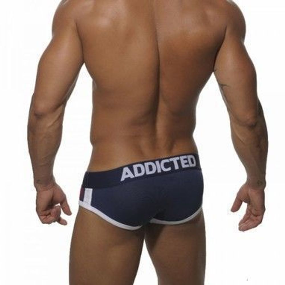 Мужские трусы брифы синие Addicted Puck-up Blue Brief