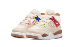 Baby Jordan Air Jordan 4 "Wild Things" non-slip wear-resistant mid-top retro basketball shoes khaki