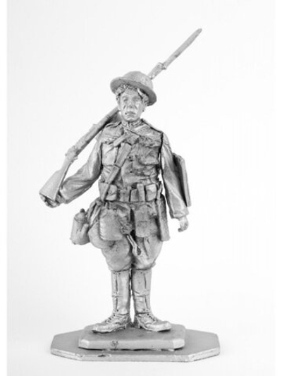 Оловянный солдатик Рядовой американской армии, 1915 г.