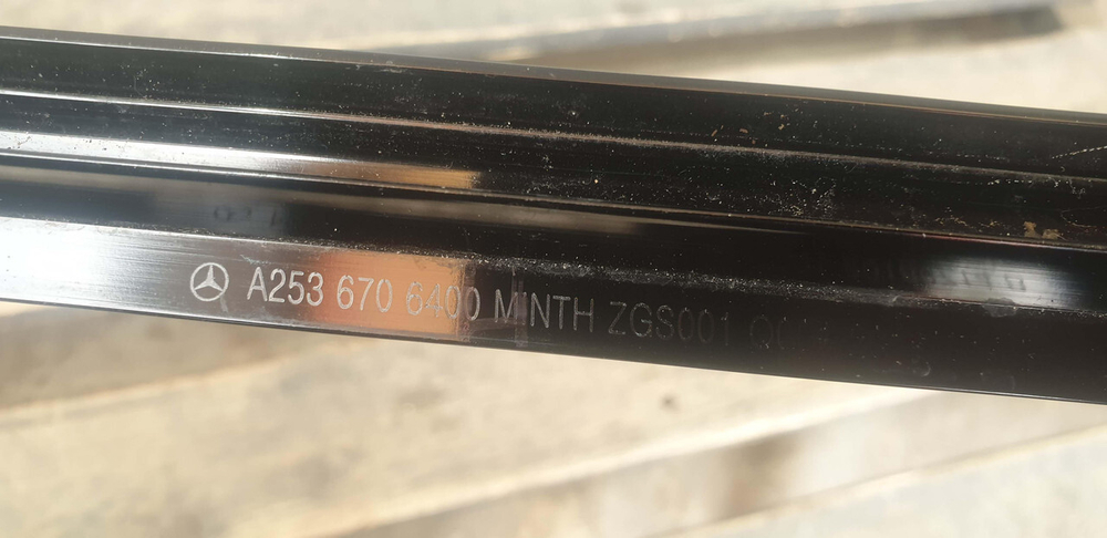 Накладка заднего левого Mercedes GLC (X253) 15-нв Б/У Оригинал A2536706400