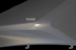 64501-K36-T00ZH. COVER, R. FR. *NHA87P*, White. Fairing Honda PCX 2014-2017