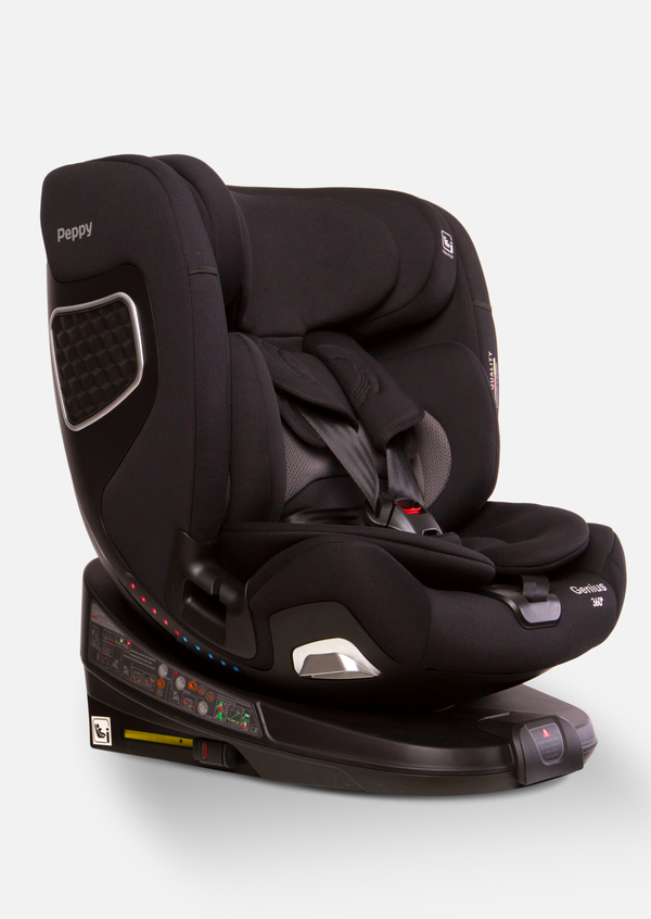 Peppy Автокресло Genius 0-36 I-Size 40-150 см (Black)