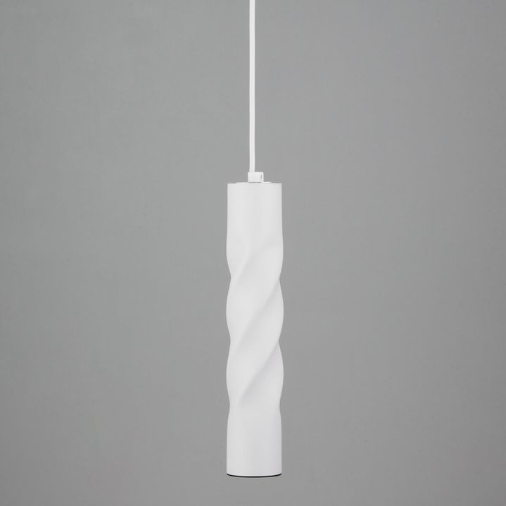 Подвесной светодиодный светильник Eurosvet Scroll 50136/1 LED белый