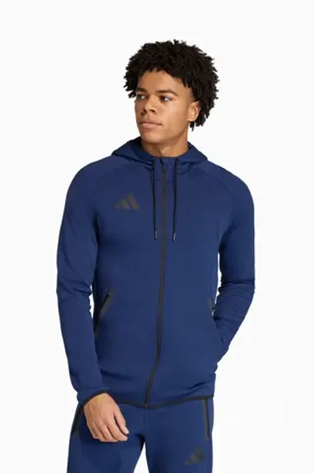 Кофта adidas Tiro Travel Sweat - темно-синий
