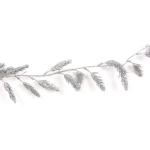 Украшение новогоднее «Сияющая хвоя» 1,80 м, Серебро
