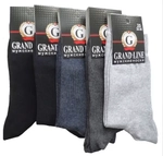 Носки мужские GRAND LINE (М-120), тёмно-синий, р. 27