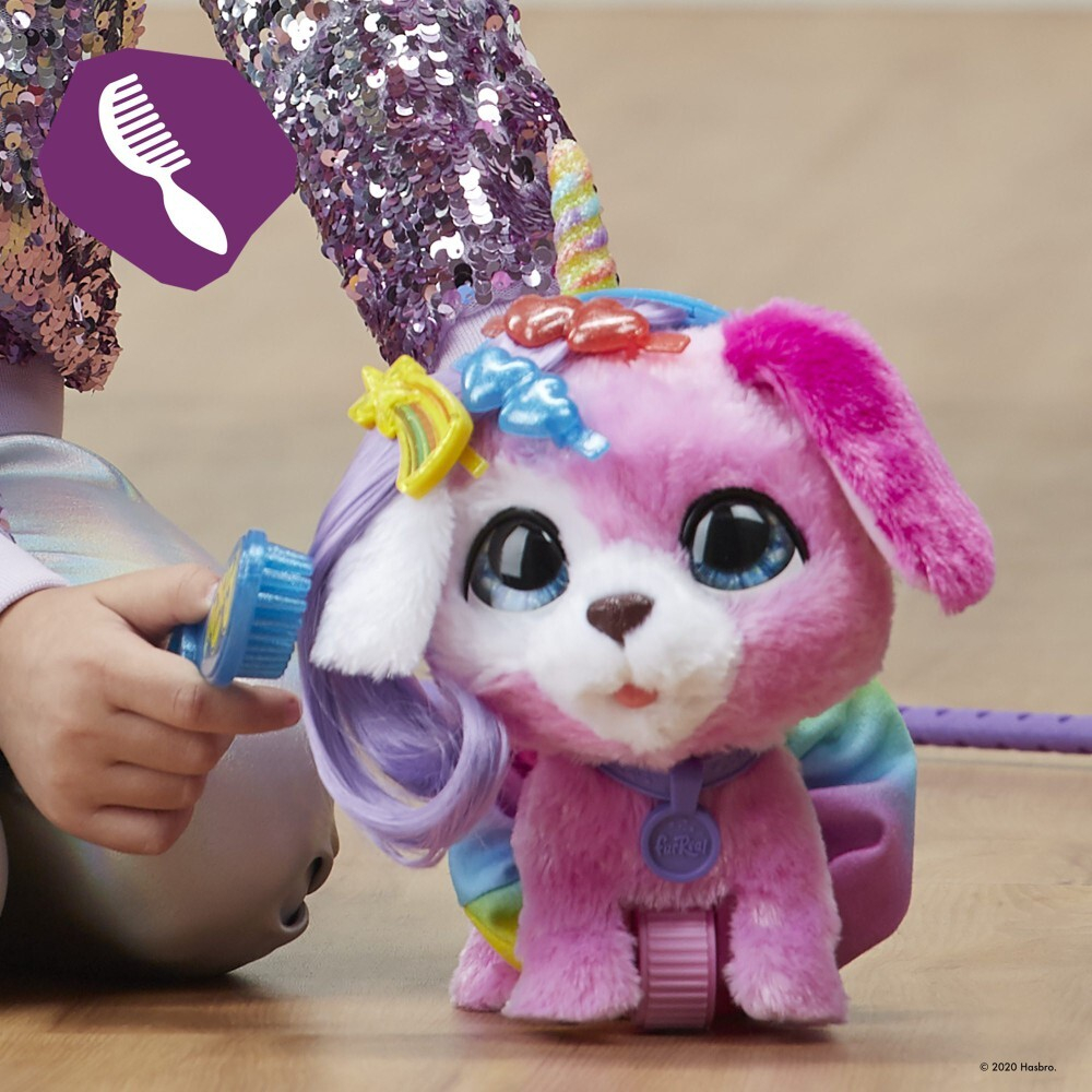 Hasbro FurReal Friends - Большой питомец на поводке с модными аксессуарами Собака F1544 / артикул   F1544  / GTIN 5010993833290