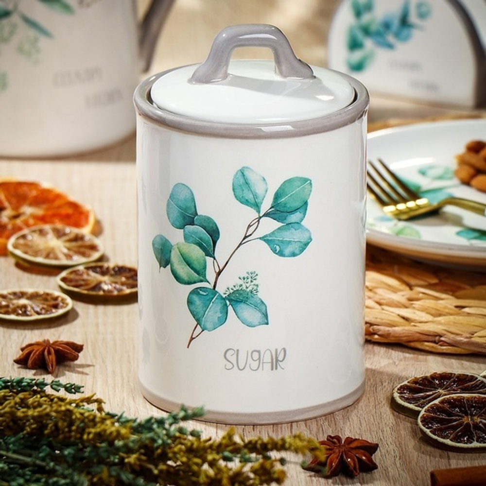 Банка для сахара с крышкой 0.46 л «Вилладжио» Daniks