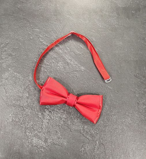 Галстук бабочка классика, лайм глянец