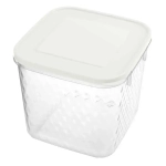 Контейнер для замораживания и хранения продуктов Кристалл, 1,8 л (Белый)
