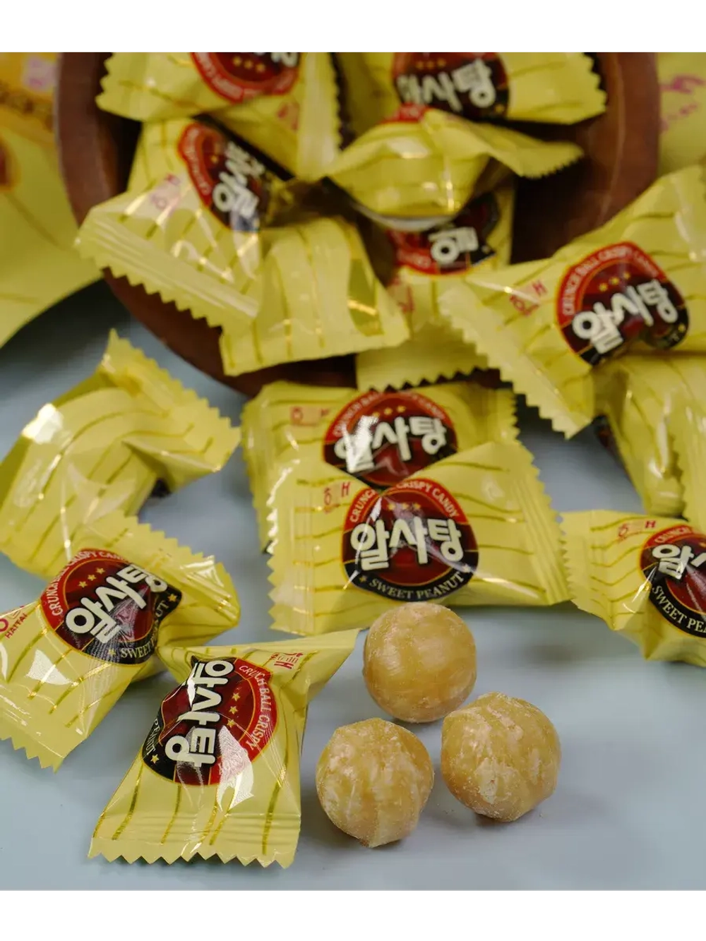 Леденцовая карамель со вкусом сладкого Арахиса 126 г * 2 шт