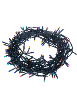 Гирлянда светодиодная с гол. наконеч."ФЕЙЕРВЕРК", 5 мм., 500 LED, хол. бел., 5м, 8 реж. MAG-G083-500