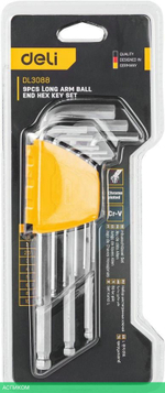 Набор ключей Deli DL3088