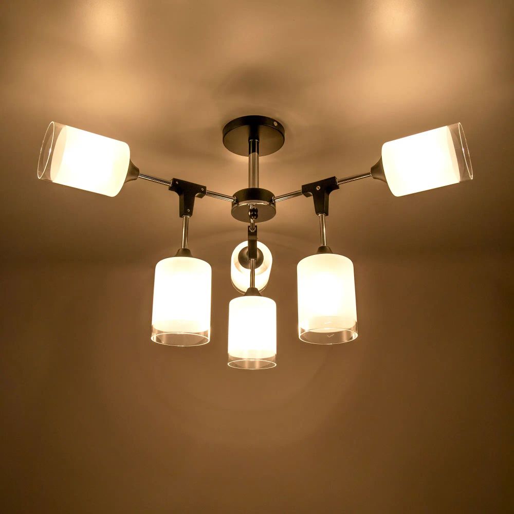 Citilux Эрик CL136165 Люстра потолочная Чёрная