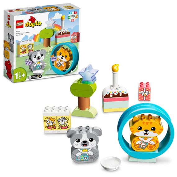 Lego konstruktor 10977 My First Puppy &amp; Kitten With Sounds
