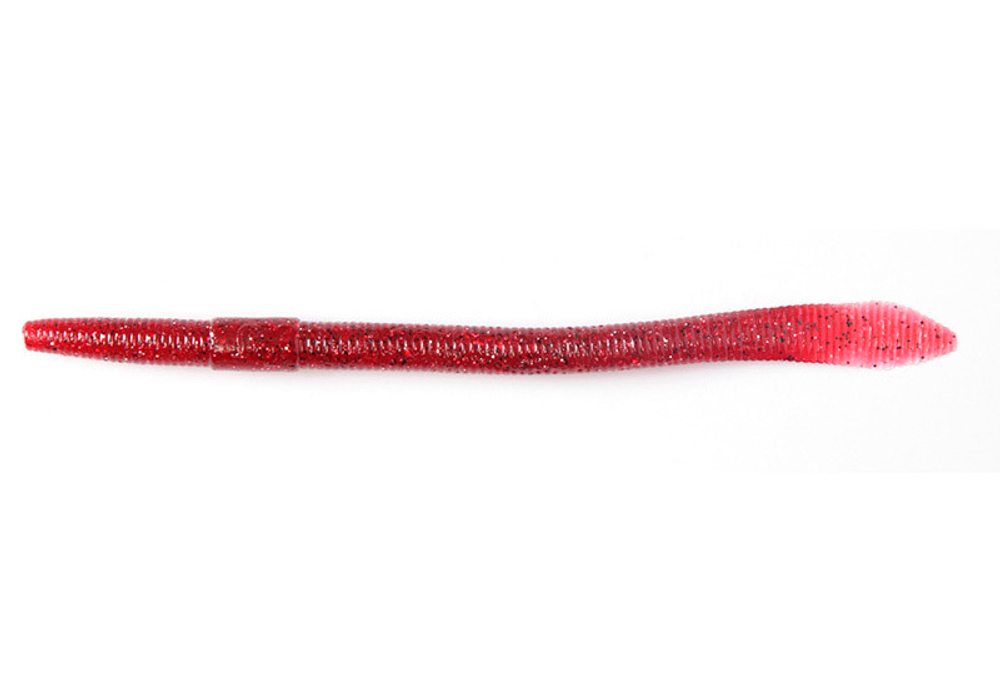 Мягкая съедобная приманка LJ Pro Series WACKY WORM 5.7 in (145 мм), цвет S25, 6шт