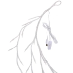 Гирлянда для дома «Ветка» 2,3 м, 144 лампы LED, белый.провод, пост.свечение, USB, IP-20, Белый