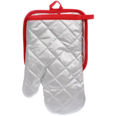 Прихватка в наборе с варежкой «Праздничные вкусняшки» ,17,5*17,5 см и 26*17,5 см