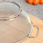 Дуршлаг 21см нерж с ручками на ножке MB 40599