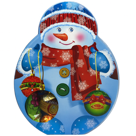 Новогодний подарок Снеговик 150 гр