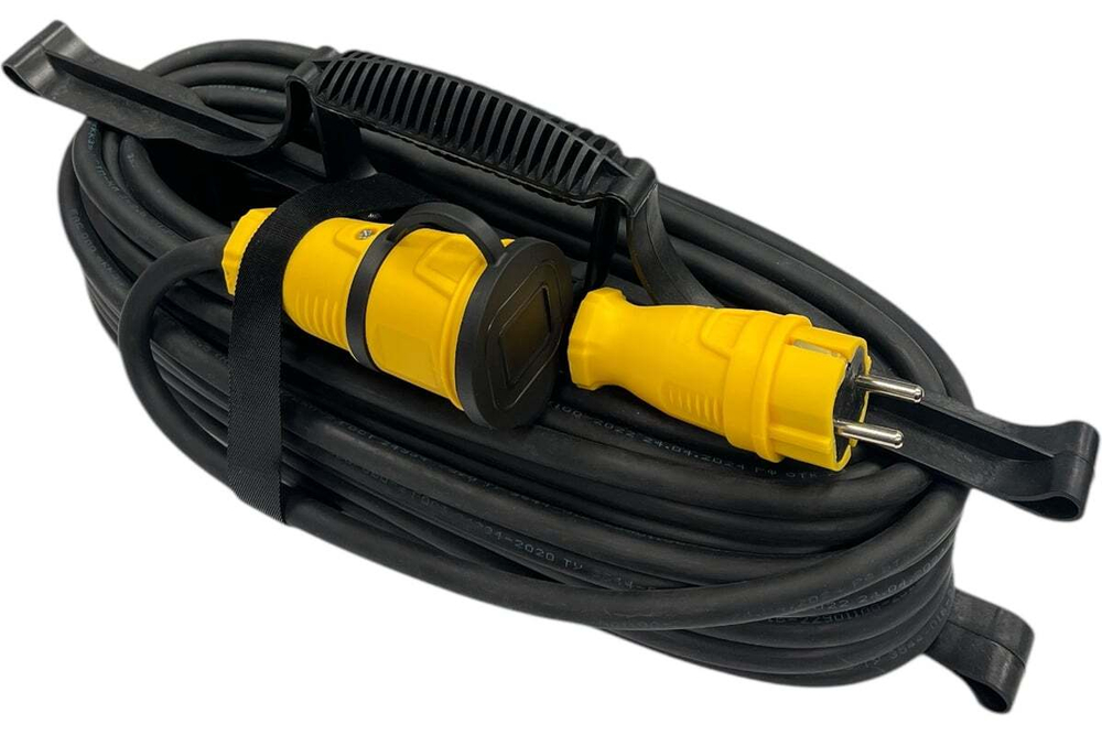 Удлинитель силовой iTOK i-CONNECT-COLOR-SUR-PVS-215-1-44-15-YELLOW