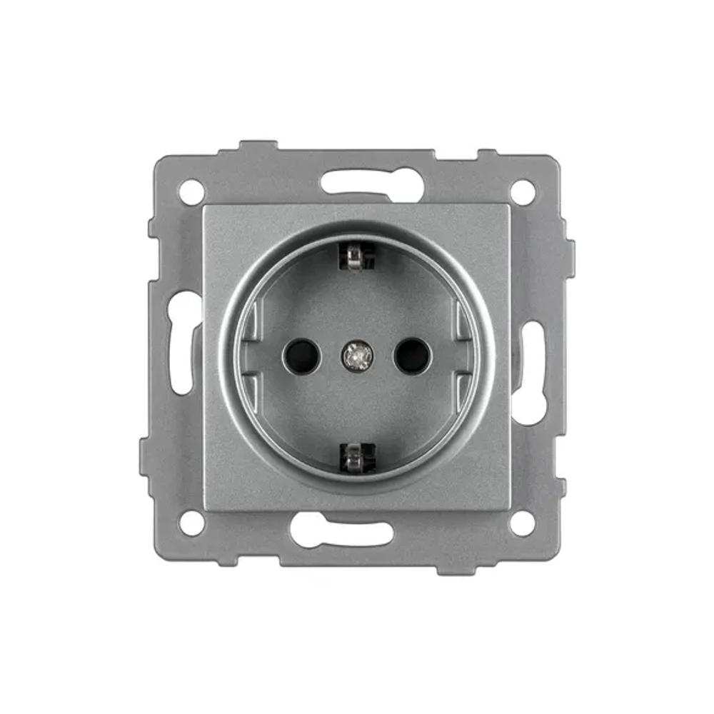 Механизм электрической розетки SCT-MEU1-PL-GR-V (250V, 16A) (Arlight, -) 049816