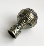 Наконечники "Фаберже" кованых карнизов для штор d16 мм, цвет антик