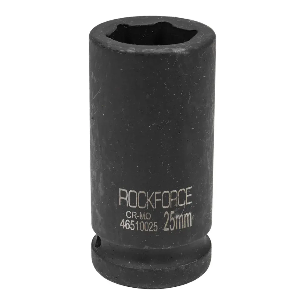 Головка ударная глубокая 3/4'', 25мм (6гр.) RockForce RF-46510025