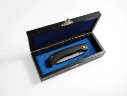 Складной нож "Скаут", сталь Х12МФ, рукоять черный мореный граб