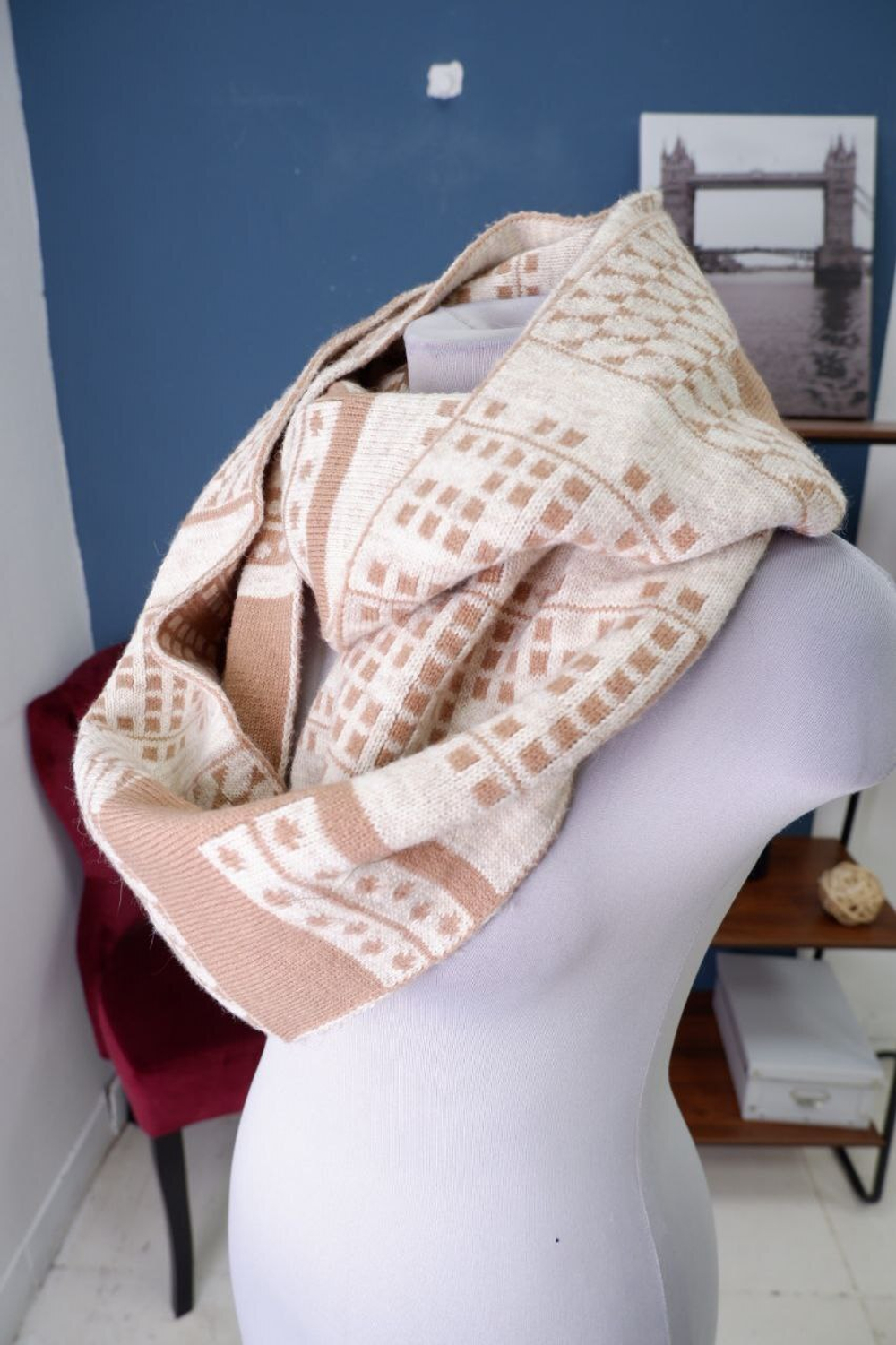 Снуд теплый