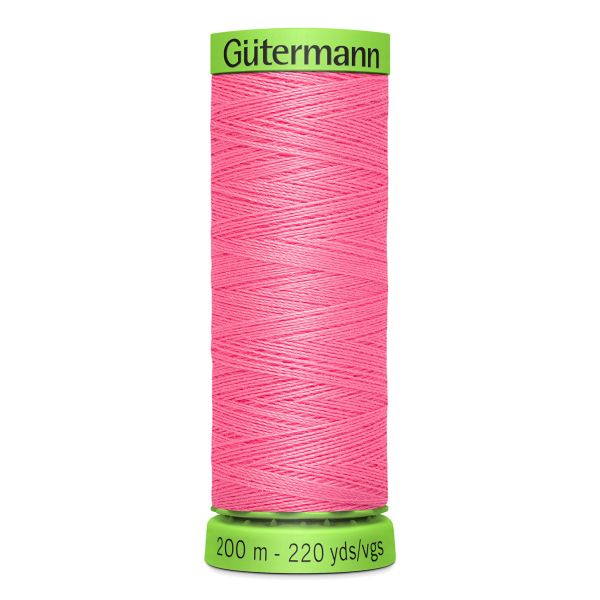 Нитки для тонких тканей Gutermann Extra Fine 150 (200 метров), 5 кат. | 728 французский розовый