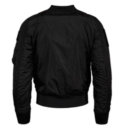 Куртка Бомбер L-2B Flex Alpha 2017 (черная - black)