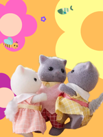 Игровой набор Sylvanian Families «Семья персидских котов» 5455 — 4 фигурки