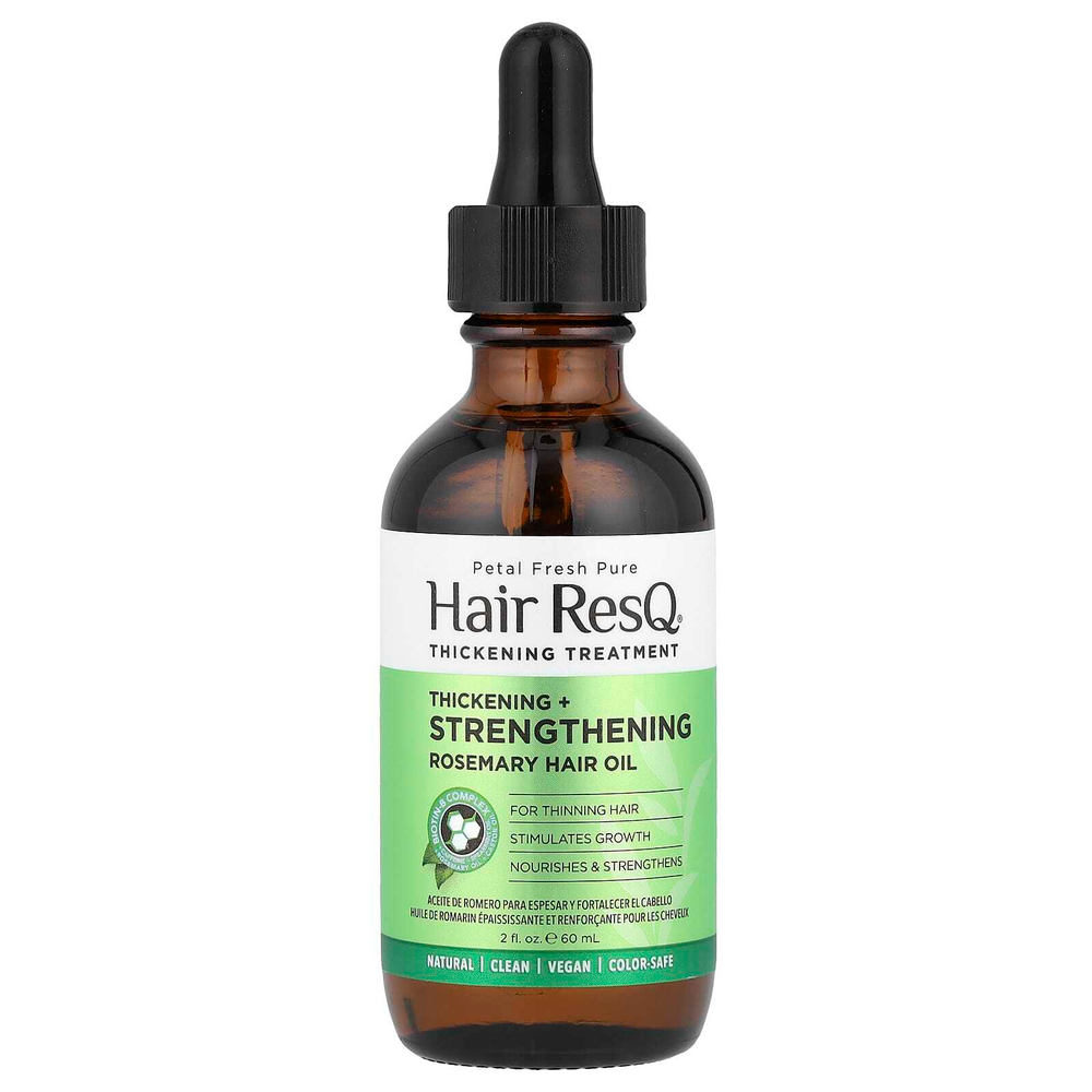 Petal Fresh, Hair ResQ®, масло для волос с розмарином, для густоты и укрепления, 60 мл (2 жидк. унц.)