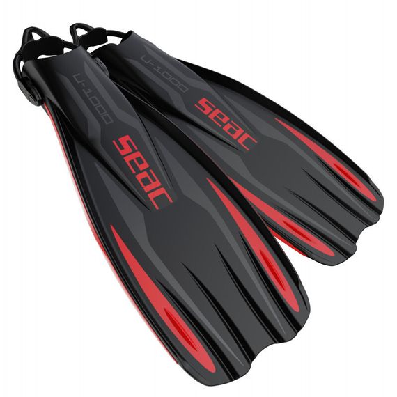 Ласты Seac U-1000 Sling Strap красные