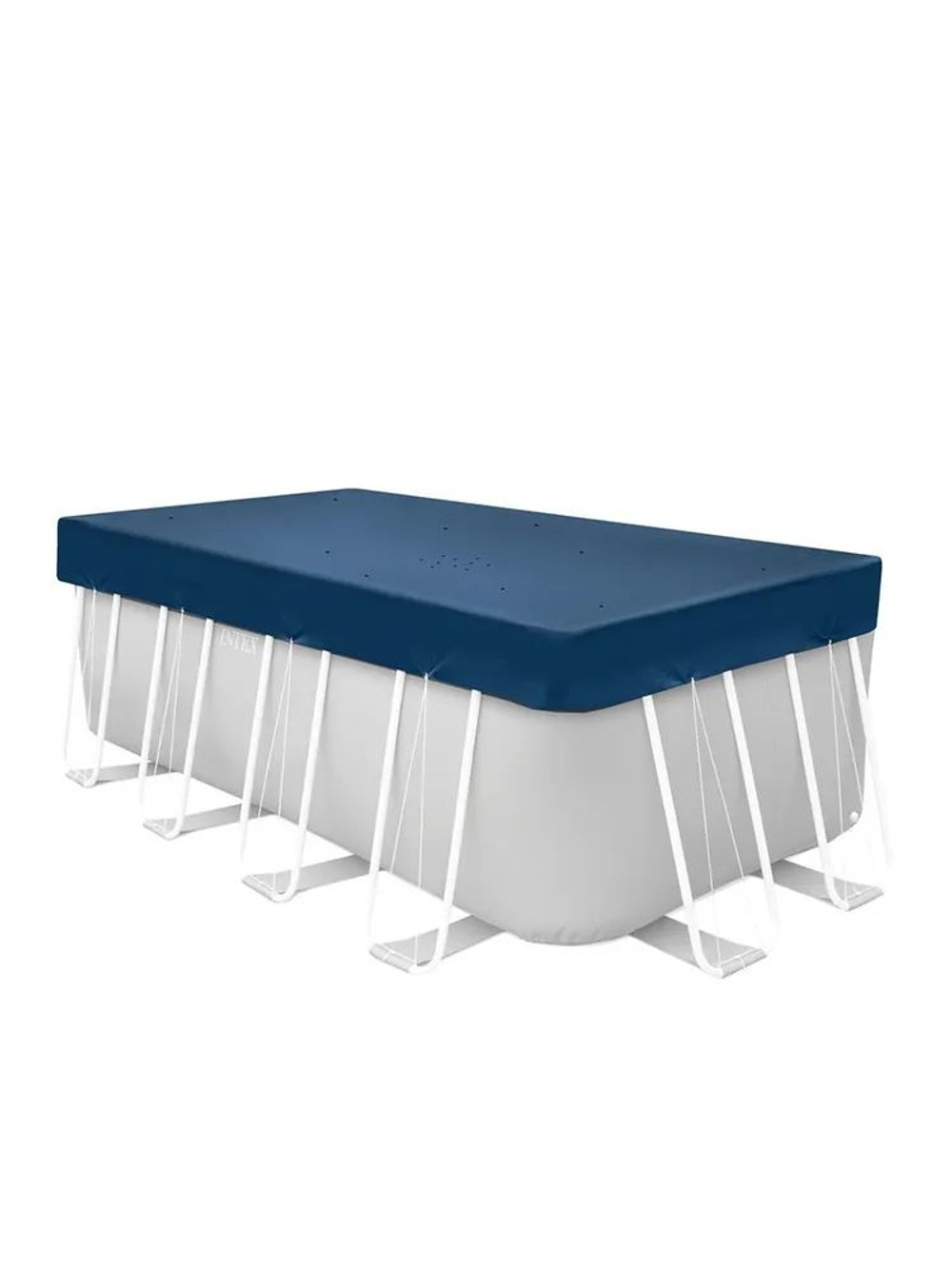 Тент для каркасного бассейна Rectangular Frame 400х200см Deluxe всесезонный (389х189х20см)