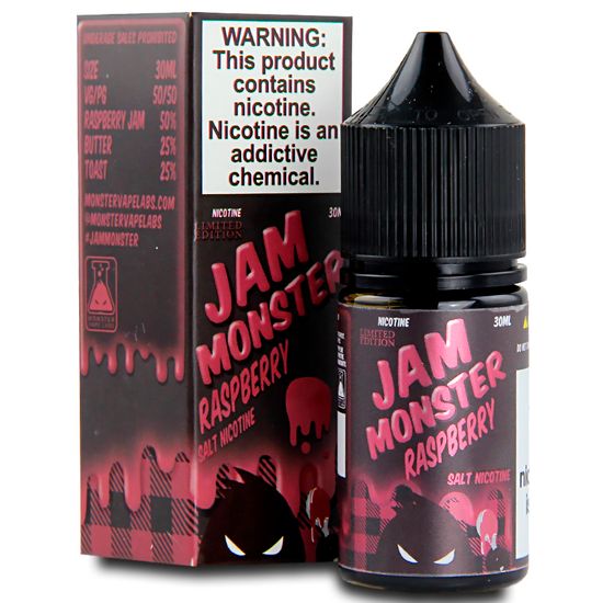 Жидкость Jam Monster (30 мл, 20 мг HARD SALT) Raspberry
