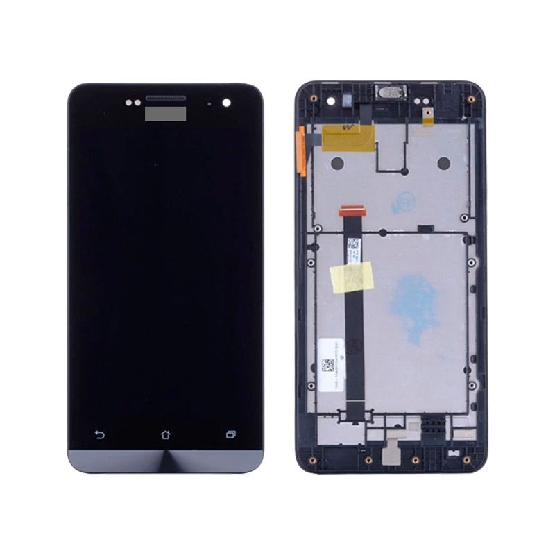 Дисплей для Asus Zenfone 5 T00J A500KL A500CG A501CG в сборе с тачскрином на рамке черный